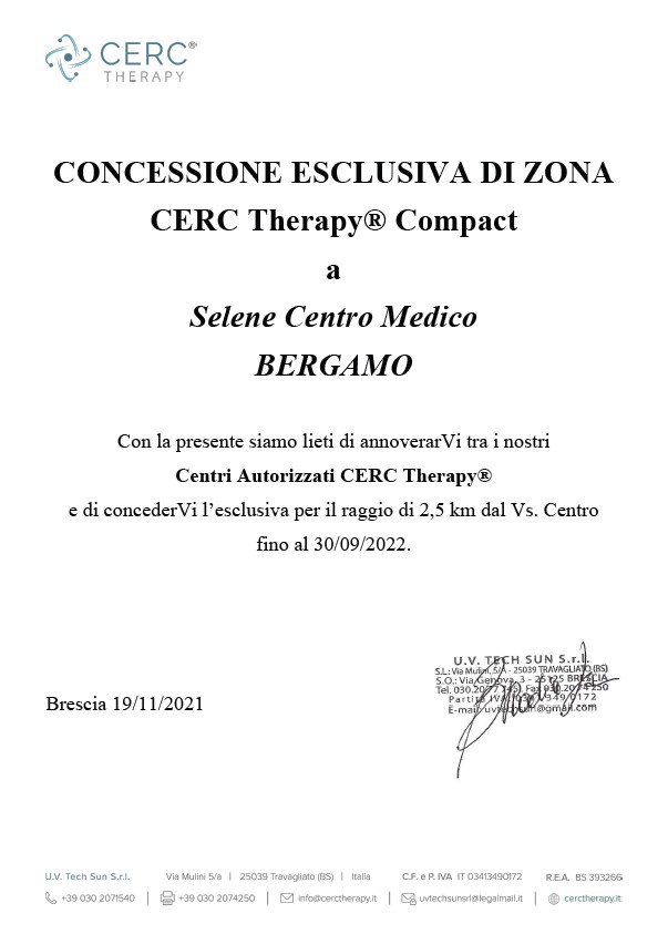 Cerc Therapy | Selene Centro Medico Bergamo